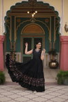 Vol 81 Designer Flair Long Rayon Printed Gown Wholesale Market IN Surat
